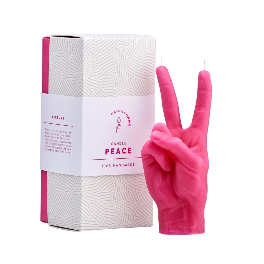 Design-KERZE "Peace"