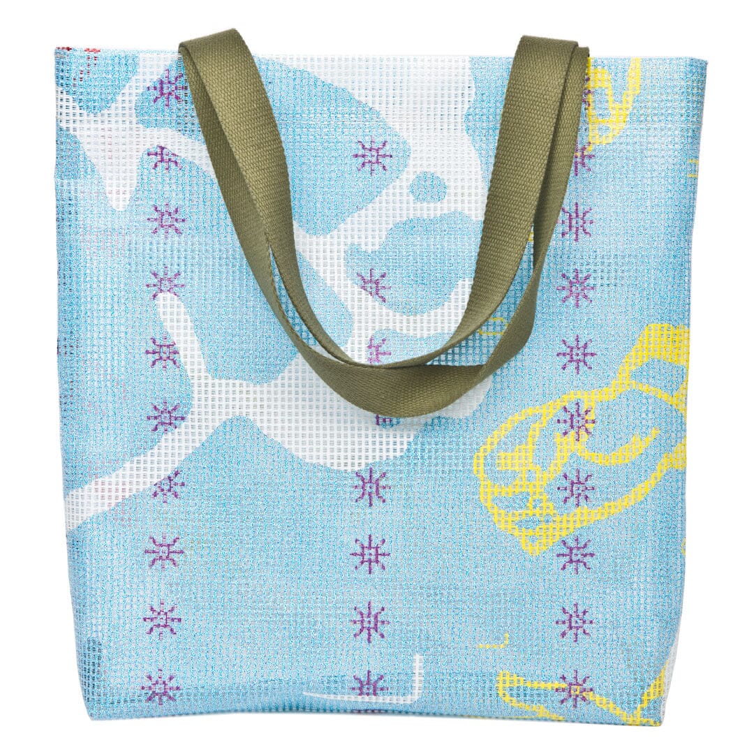 SHOPPERTASCHE aus recyceltem Baunetz