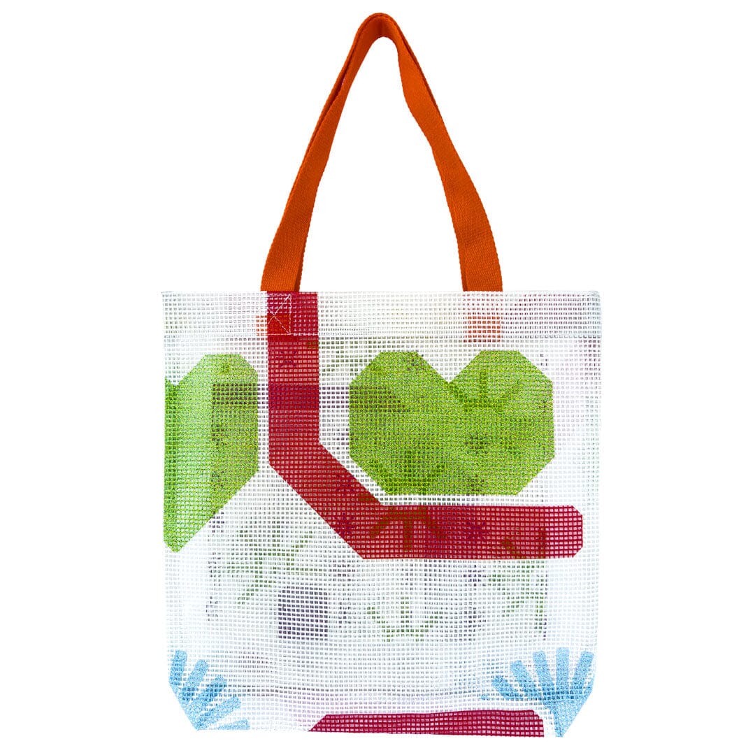 SHOPPERTASCHE aus recyceltem Baunetz