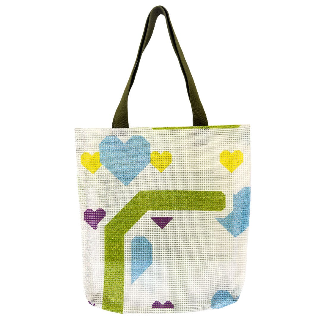 SHOPPERTASCHE aus recyceltem Baunetz
