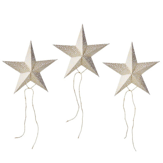 DEKO-Sterne 3er-Set