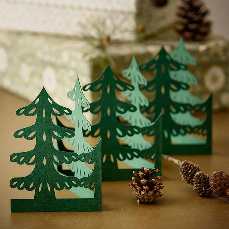 Tischgirlande GRÜNE TANNENBÄUME