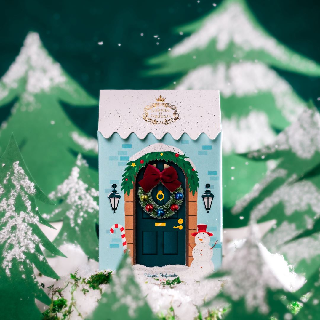 Weihnachtsseife BLUE CHRISTMAS DOOR